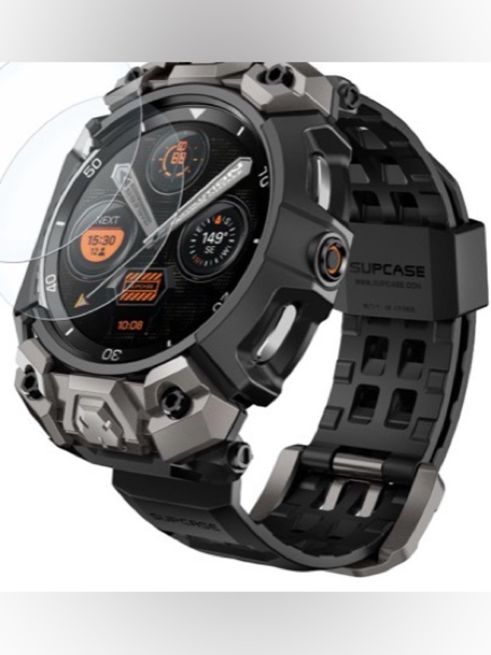 SUPCASE For Samsung Galaxy Watch 8 Classic 46mm Case With Band, Black #36
